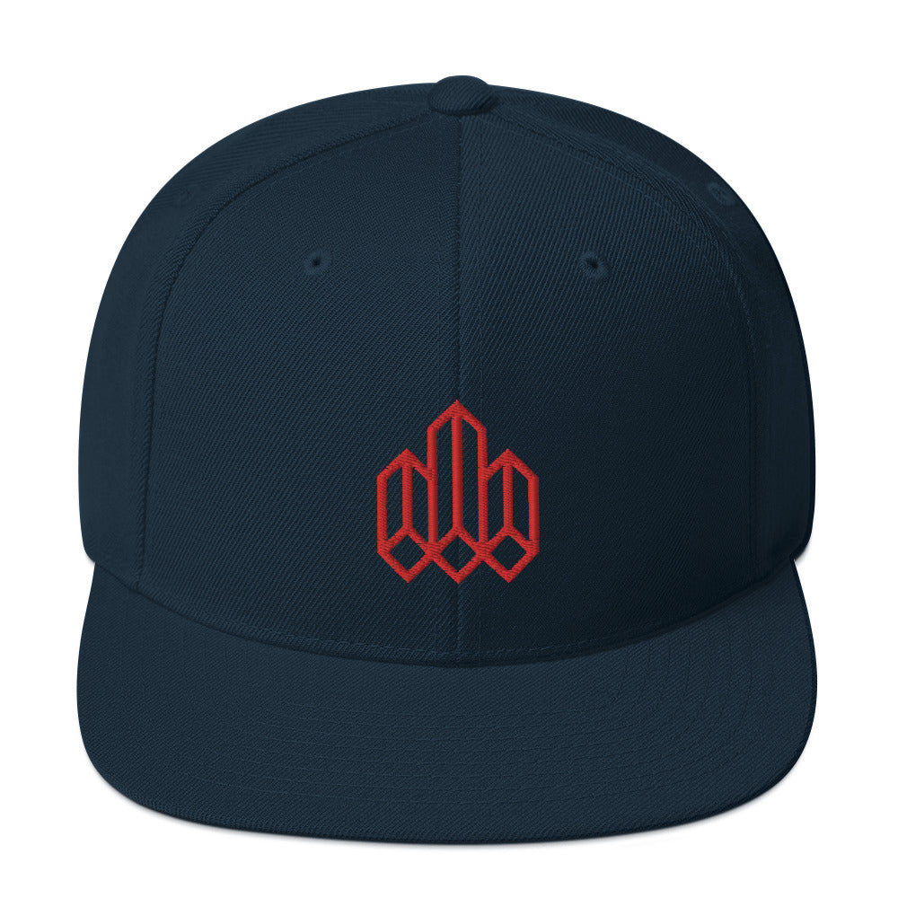 NCA Snapback Navy and Red