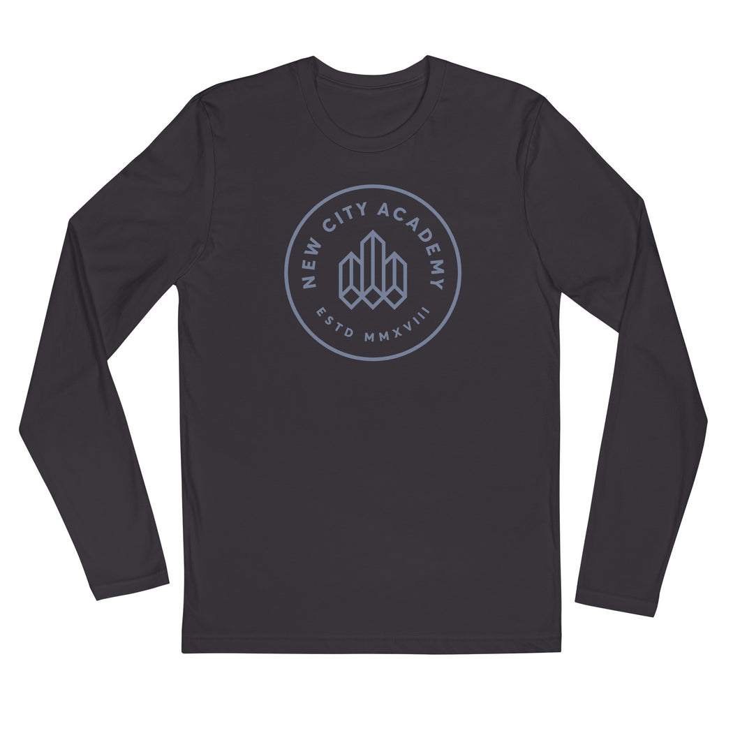 NCA Adult Long Sleeve Fitted Crew