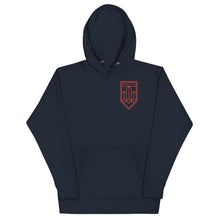 Load image into Gallery viewer, NCA Adult Hoodie Navy and Red
