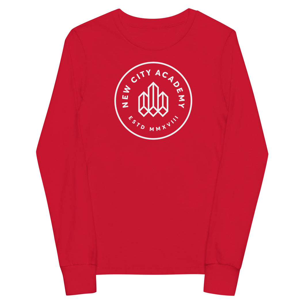 NCA Youth Long Sleeve Red